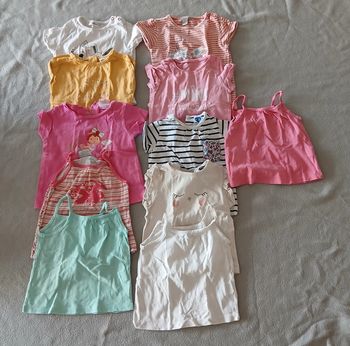 Lot tee-shirt été 12 mois