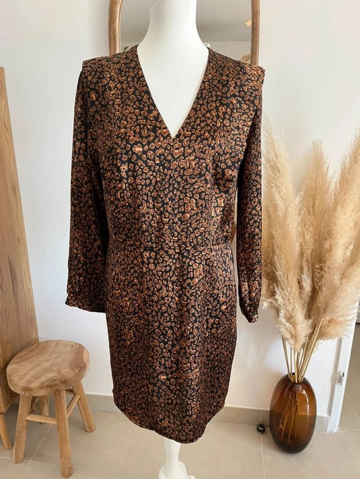 Robe marron et noire Ema Blues - photo numéro 5