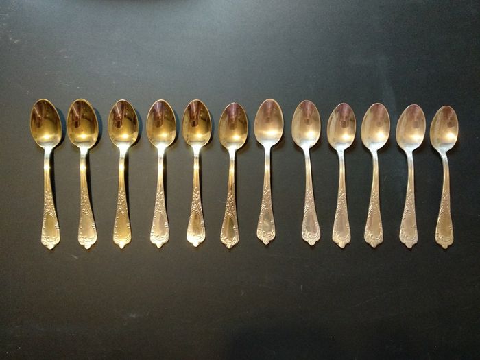 12 cuillères à café Vintage