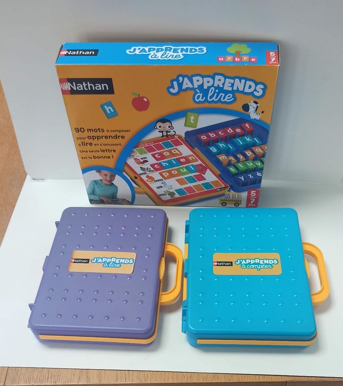 J'apprends à lire j'apprends à compter Nathan montessori