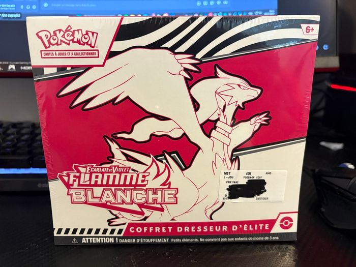 Etb Flamme blanche 2 trou ev10.5