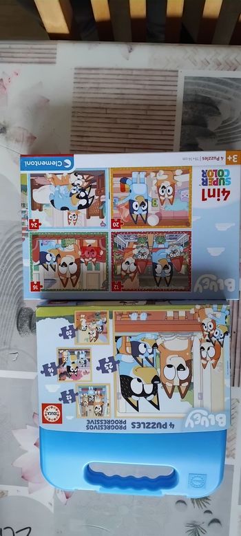 Lot Puzzle bluey