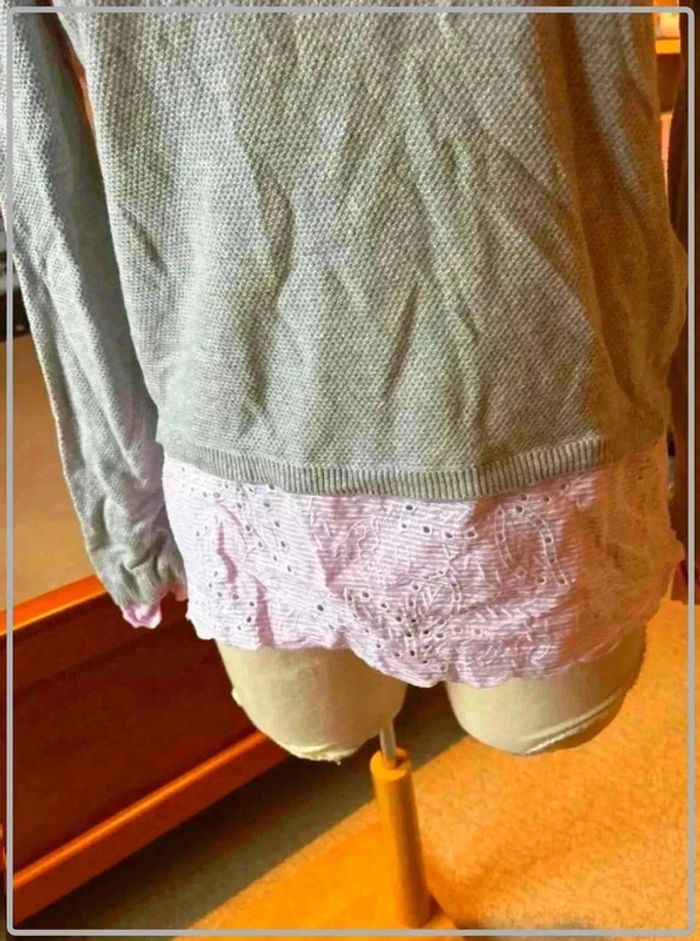 Tres jolie pull chemise taille 40 - photo numéro 6