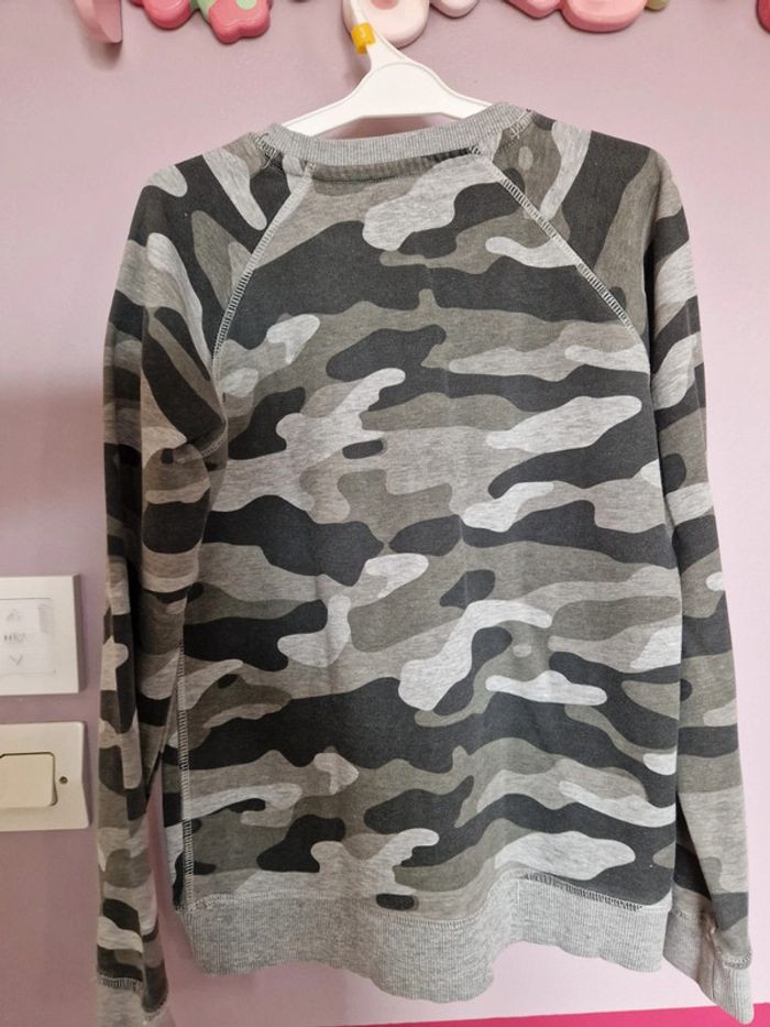 Sweat motif camouflage garçon - photo numéro 2