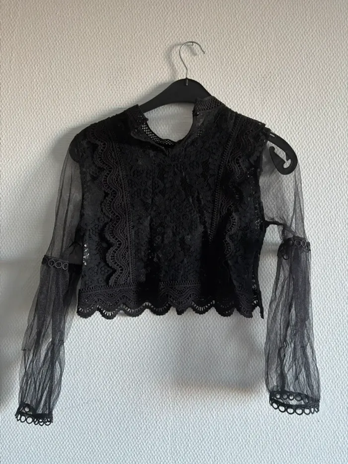 Blouse dentelle - photo numéro 5