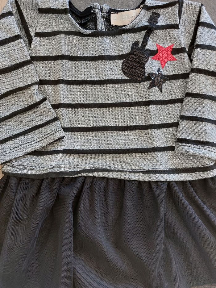 Robe manche longue fille, idéal pour les fêtes - photo numéro 2