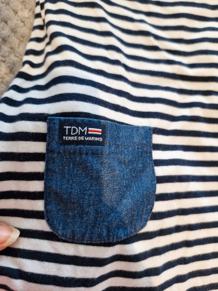 Robe Terre de Marins rayée 3 ans - photo numéro 4