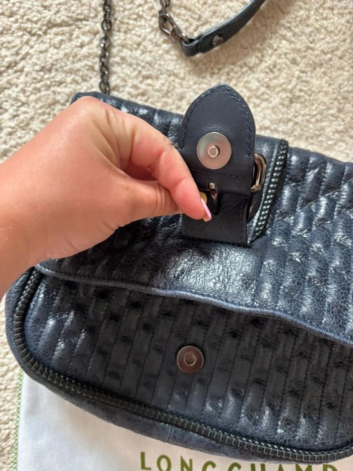 Sac Longchamp cuir Amazone avec Dustbag d’origine - photo numéro 3