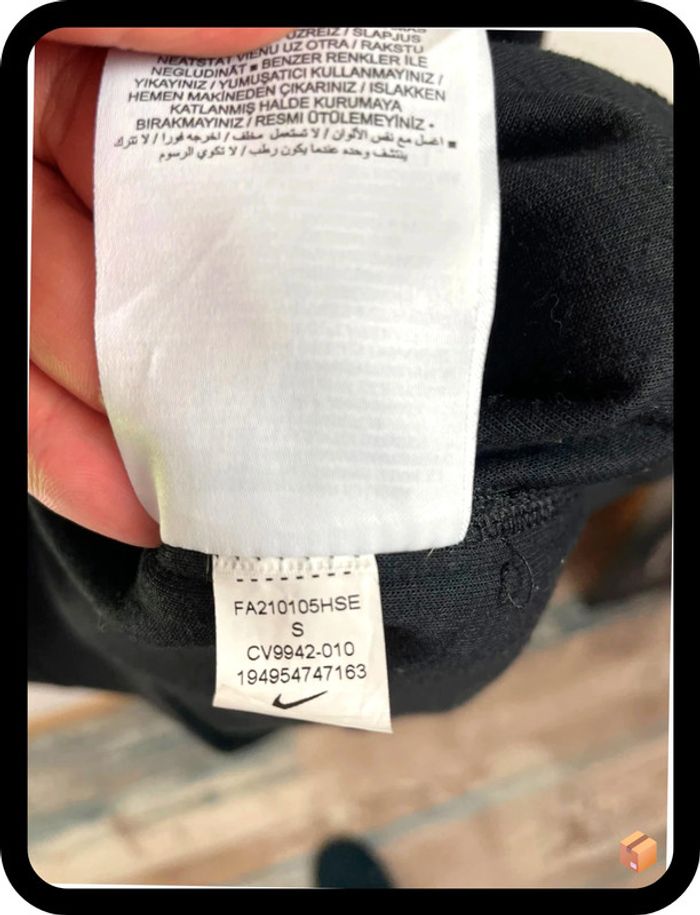 🧥 Sweat demi-zip à capuche Nike – Taille S – Violet / noir / jaune – Dry-Fit - photo numéro 6