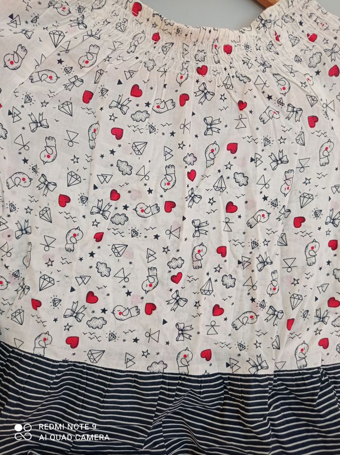 Blouse à motifs 5ans - photo numéro 3