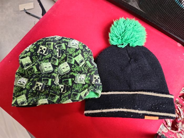 Lot de 2 bonnets Minecraft - photo numéro 2