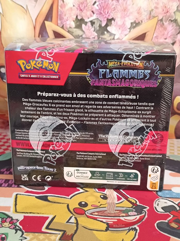 🔥 Pokémon – Display 36 Boosters MEGA-ÉVOLUTION ME02 – Flammes Fantasmagoriques - photo numéro 5
