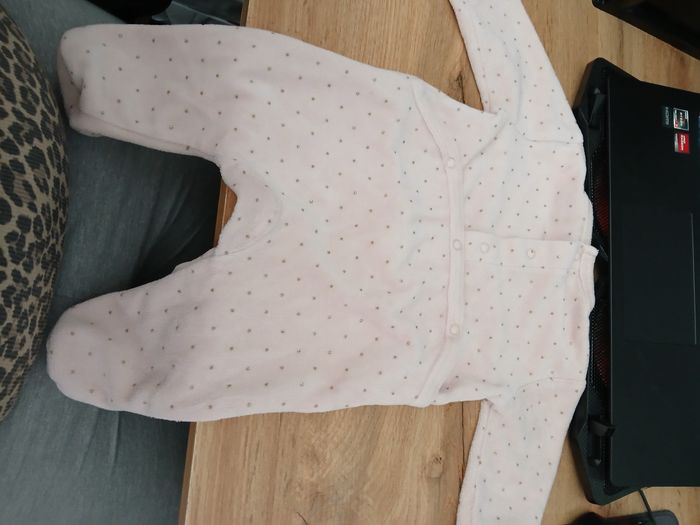 Pyjamas velour rose kiabi - photo numéro 4