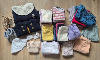 Lot de vêtements fille 6mois.