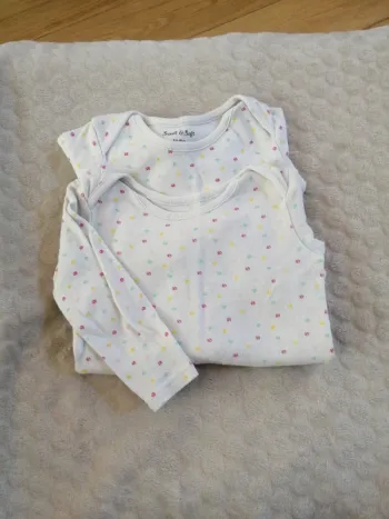 Lot de 2 bodies manches longues