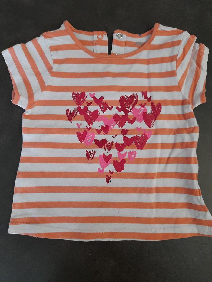 T-shirt manches courtes 9 mois