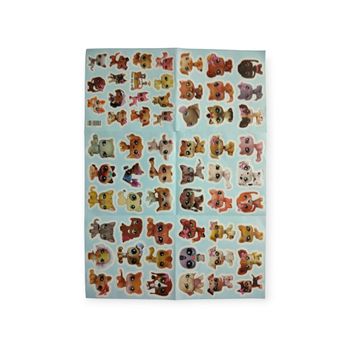 Set 50 stickers autocollants Pet Shop