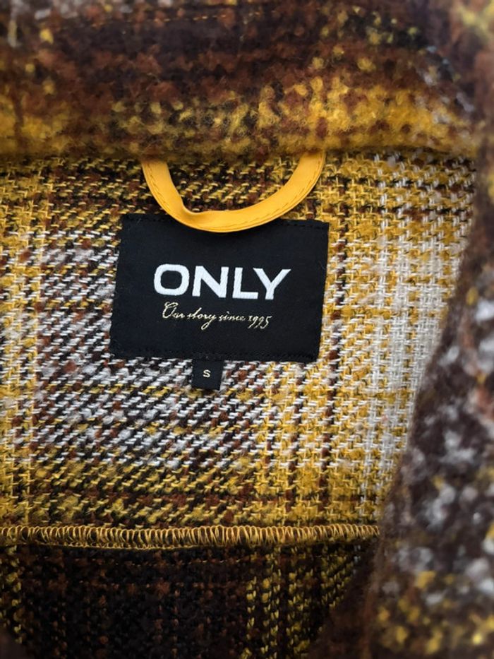 Veste à carreaux en laine - photo numéro 3