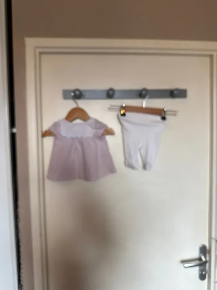 Ensemble bébé fille cyrillus kiabi 1 mois / naissance