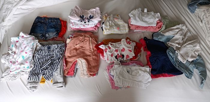 Gros lot vêtements fille 3 mois printemps/été