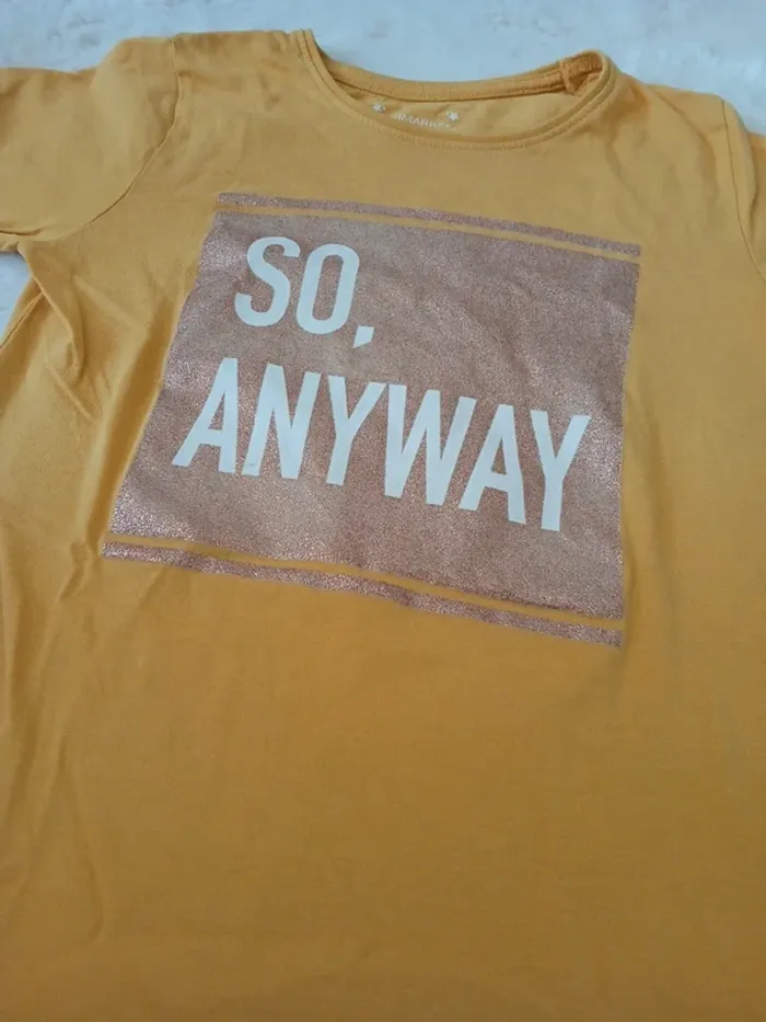 tee-shirt 10/11ans fille - photo numéro 2