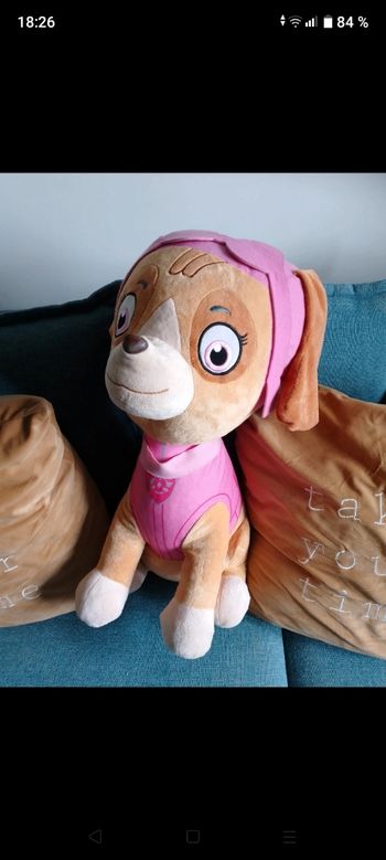 Grande peluche Stella Paw Patrol 