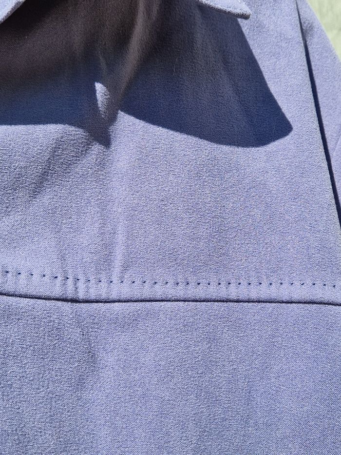 Jolie veste vintage jolie couleur et matière douce taille 50/52 - photo numéro 3