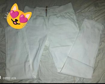 Pantalon blanc 4 XL