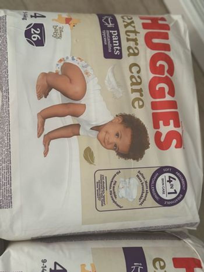 2 paquets des couches Huggies taille 4 - photo numéro 2