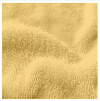 Eponge bambou citron / Coupon éponge bambou / Tissu éponge bambou citron / Micro éponge bambou
