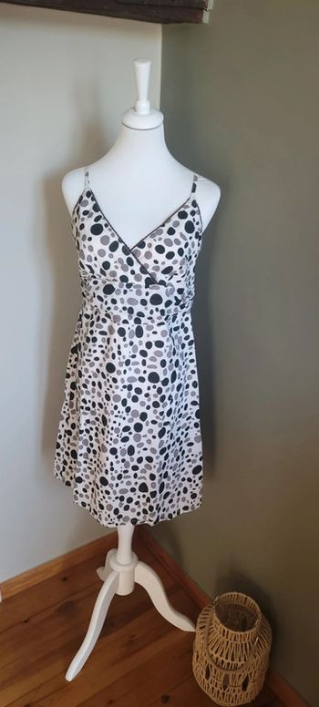 Jolie robe à pois Visto Bueno Taille M