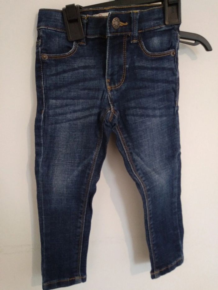 Ensemble jean et chemise style armée manche courte 2 ans - photo numéro 6