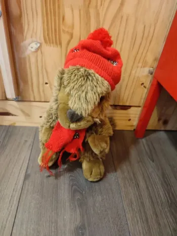 Peluche marmotte montagne très bon état