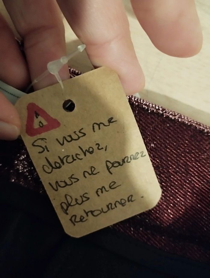 Pantalon Promod taille 36 coupe cigarette métallisé - photo numéro 13