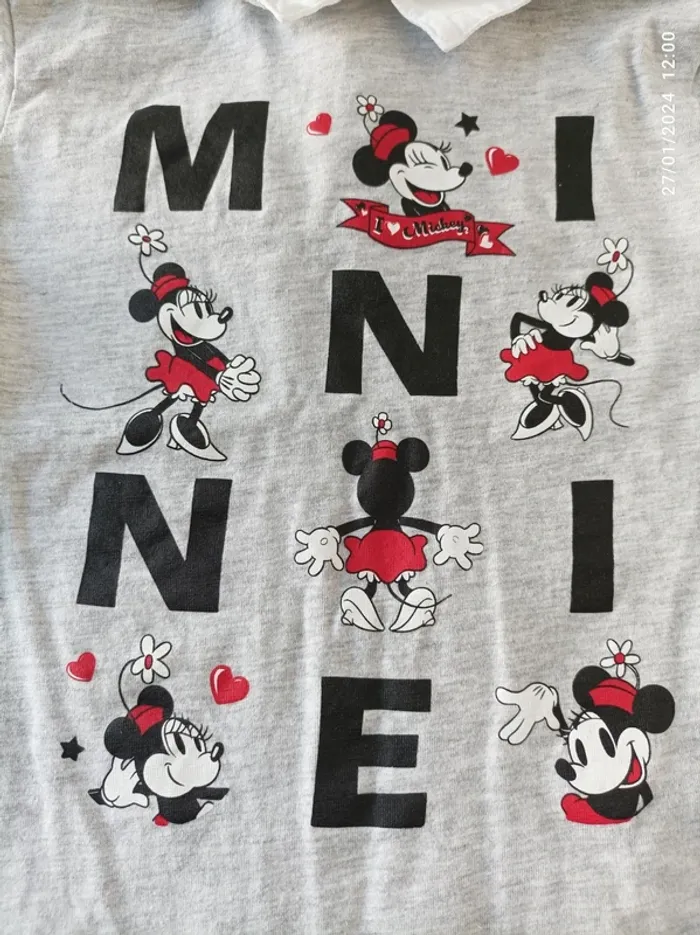 T-shirt Minnie 8 ans - photo numéro 2