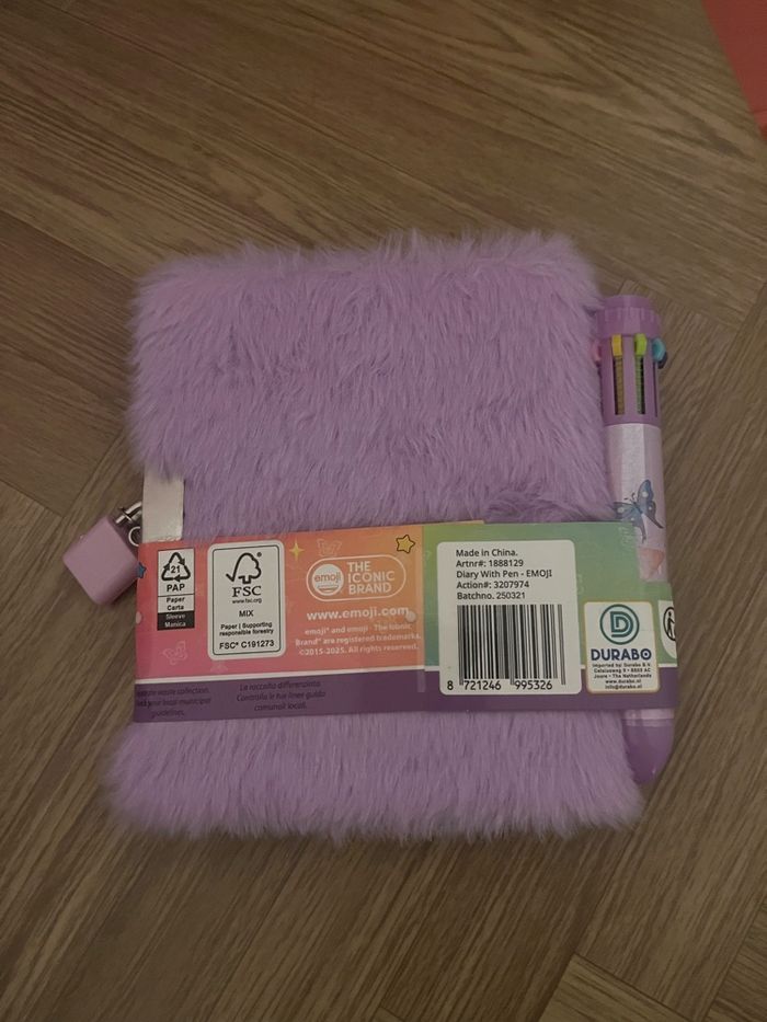 Agenda secret licorne tout doux stylo multi couleurs - photo numéro 2