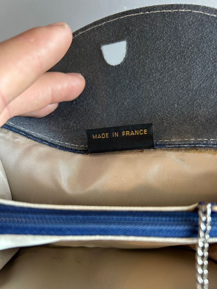 Portefeuille cuir bleu Paquetage Paris – Made in France, élégant et pratique - photo numéro 5