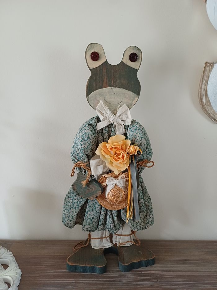 Décoration grenouille