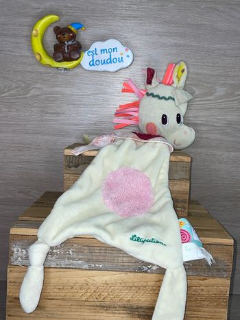 LL20 doudou licorne 🦄 lilliputiens