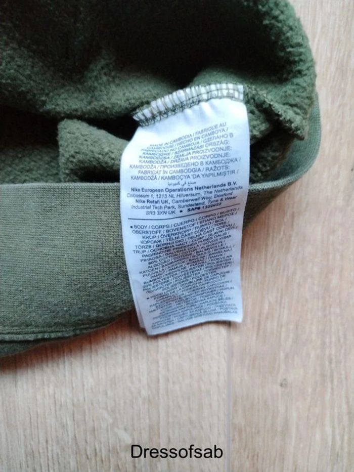 Hoodie Nike Vert - photo numéro 7