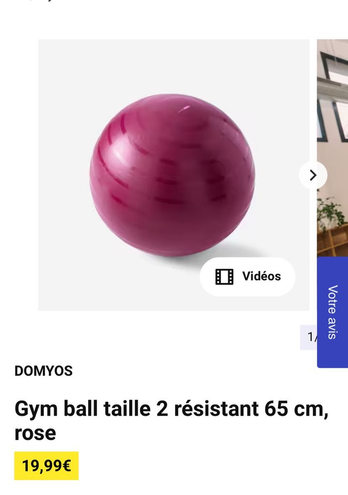 Ballon de gym