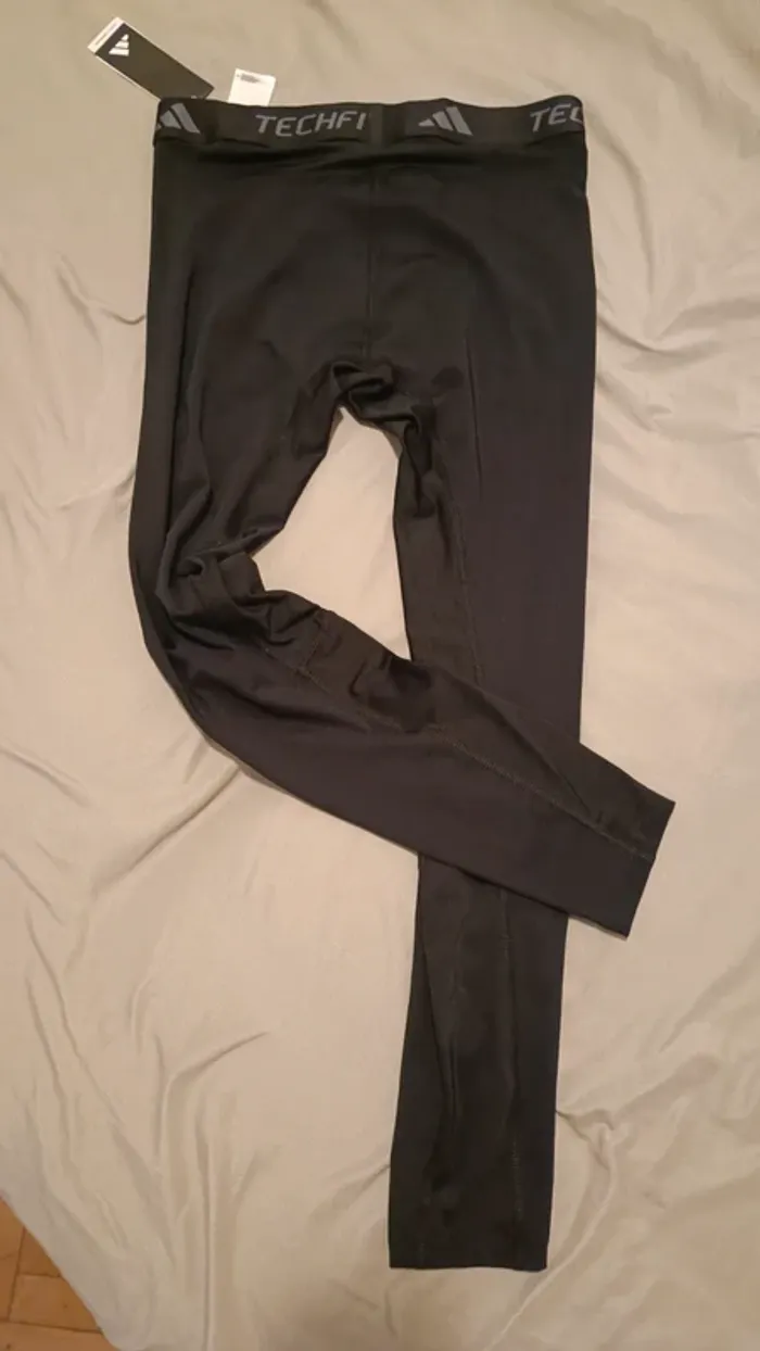 Leggings lunghi da allenamento Techfit Adidas - photo numéro 2