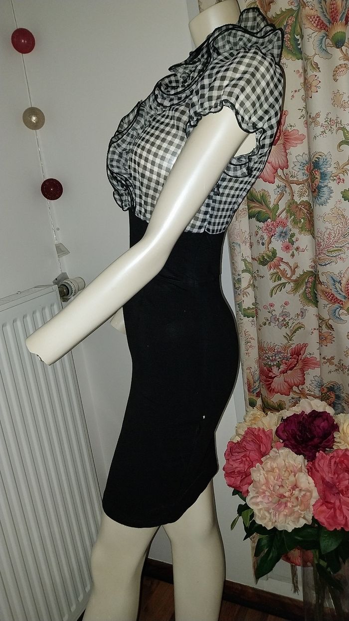 Robe rétro chic bimatiere état neuf by Morgan taille S - photo numéro 9