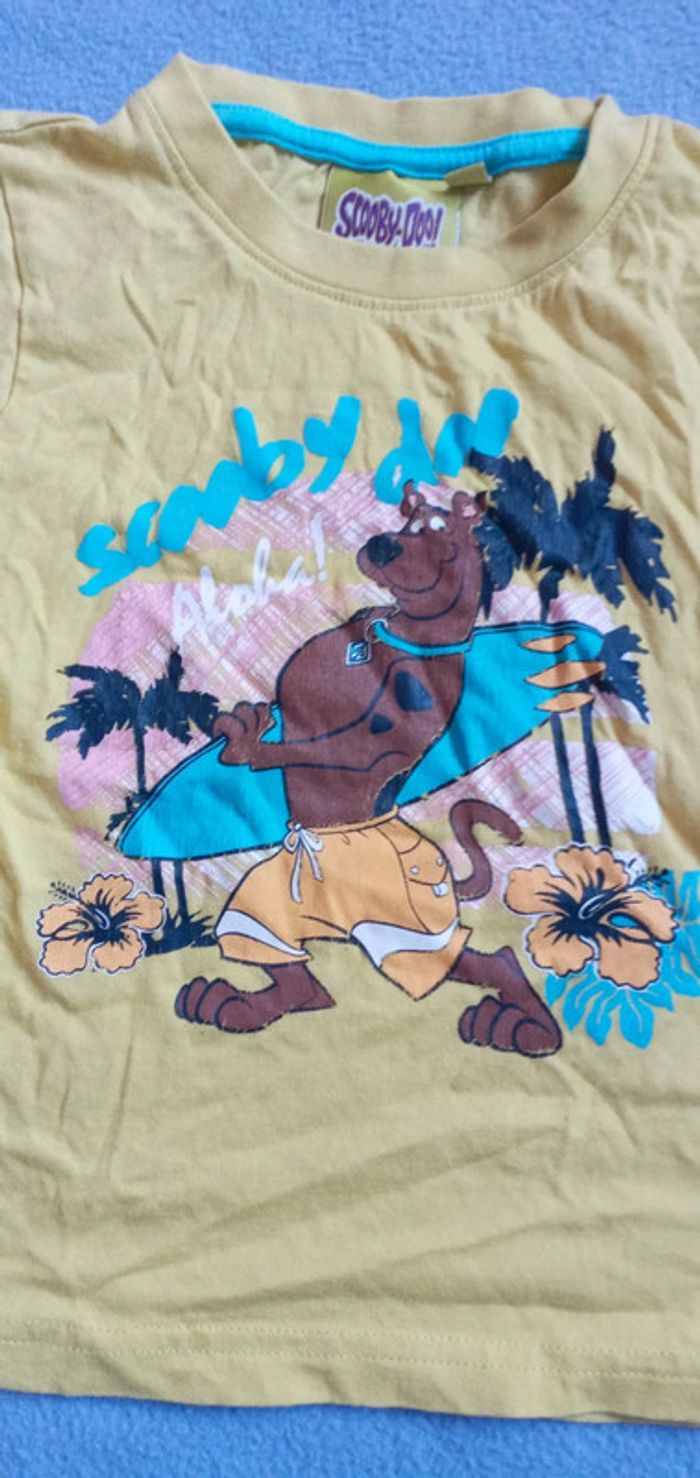 Tee-shirts Scooby-doo taille 18 mois - photo numéro 2