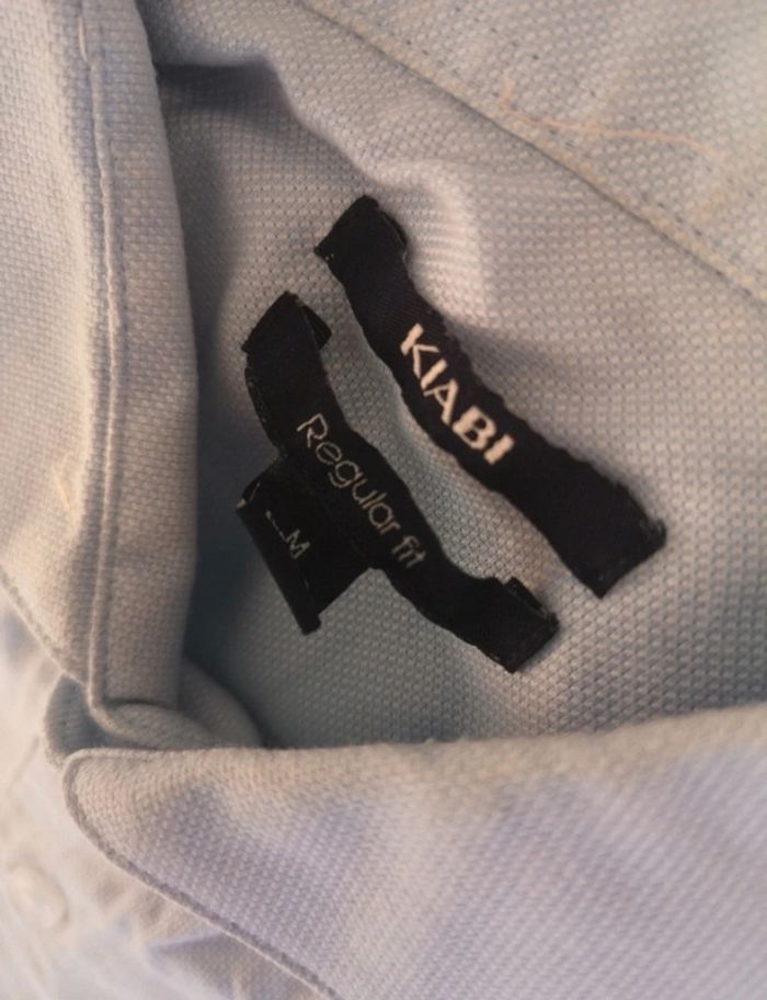Chemise homme regular fit bleu ciel taille M kiabi - photo numéro 3