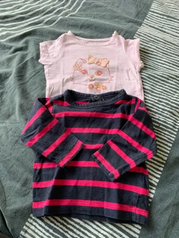 Lot t-shirt fille