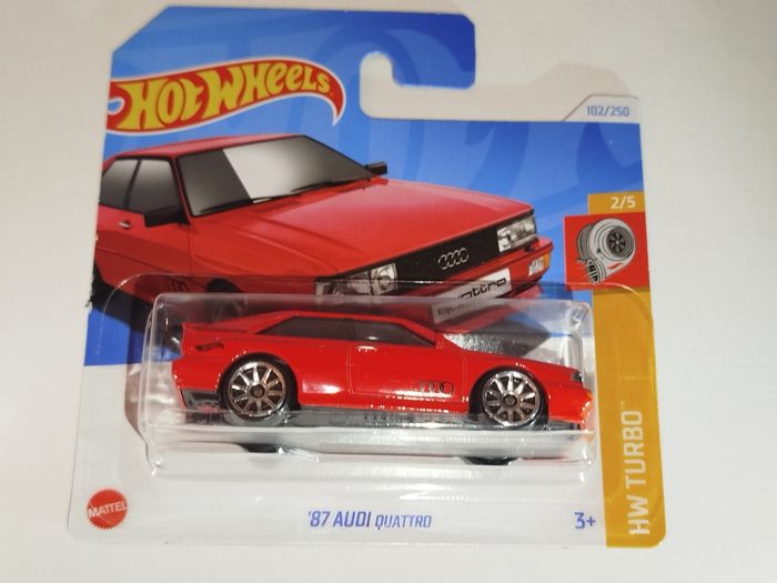 Hot Wheels '87 Audi Quattro 2024 - photo numéro 2