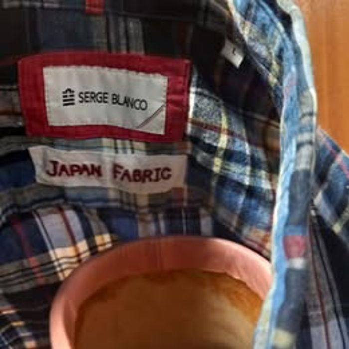 Chemise à carreaux Serge Blanco - photo numéro 7