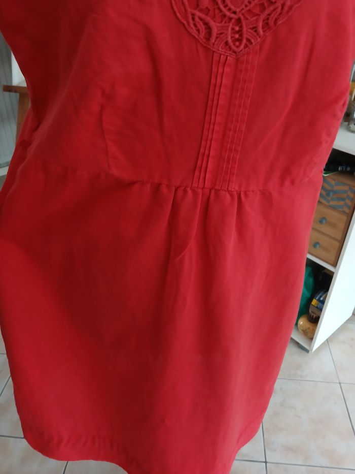 Robe 55%lin T48. - photo numéro 4