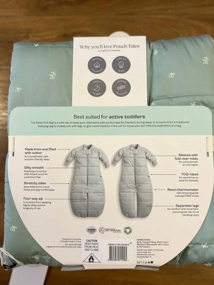 (New) onesie sleep bag 2-4Y 2.5 tog - photo numéro 5